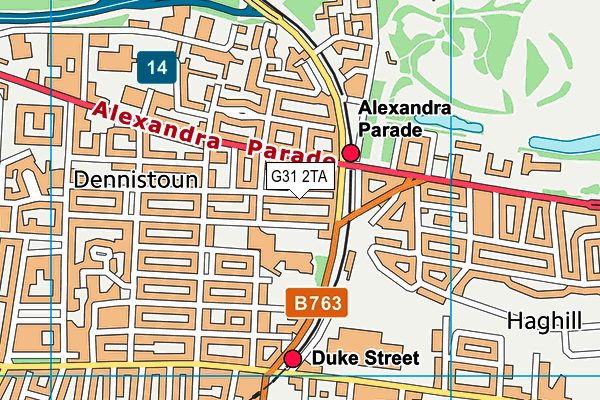 G31 2TA map - OS VectorMap District (Ordnance Survey) G31 2TA map - OS VectorMap District (Ordnance Survey)