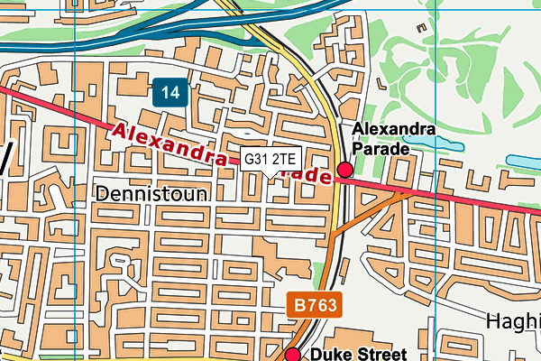 G31 2TE map - OS VectorMap District (Ordnance Survey) G31 2TE map - OS VectorMap District (Ordnance Survey)