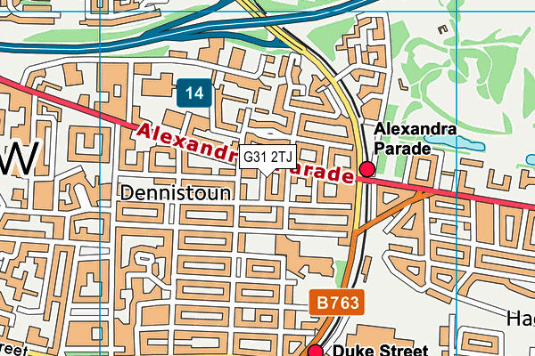 G31 2TJ map - OS VectorMap District (Ordnance Survey) G31 2TJ map - OS VectorMap District (Ordnance Survey)