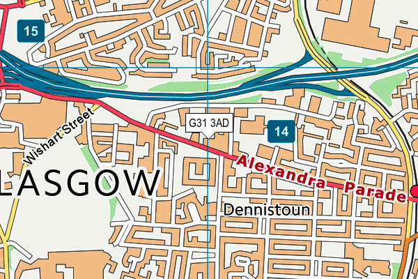 G31 3AD map - OS VectorMap District (Ordnance Survey) G31 3AD map - OS VectorMap District (Ordnance Survey)