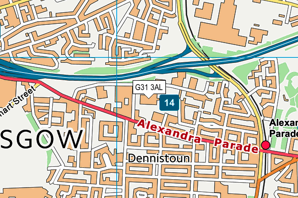 G31 3AL map - OS VectorMap District (Ordnance Survey) G31 3AL map - OS VectorMap District (Ordnance Survey)