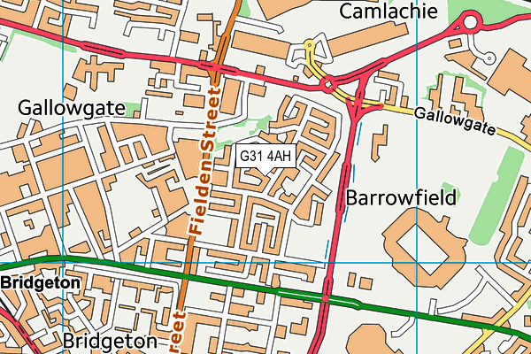 G31 4AH map - OS VectorMap District (Ordnance Survey) G31 4AH map - OS VectorMap District (Ordnance Survey)