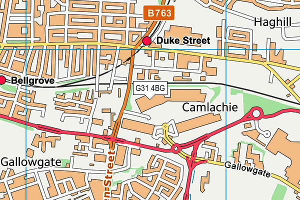 G31 4BG map - OS VectorMap District (Ordnance Survey) G31 4BG map - OS VectorMap District (Ordnance Survey)