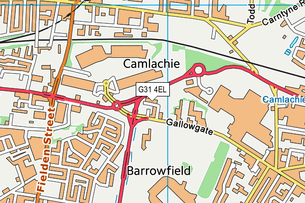 G31 4EL map - OS VectorMap District (Ordnance Survey) G31 4EL map - OS VectorMap District (Ordnance Survey)
