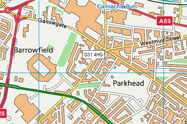 G31 4HG map - OS VectorMap District (Ordnance Survey) G31 4HG map - OS VectorMap District (Ordnance Survey)