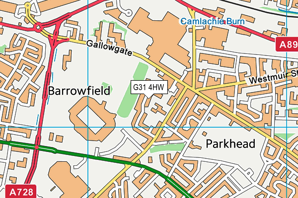 G31 4HW map - OS VectorMap District (Ordnance Survey) G31 4HW map - OS VectorMap District (Ordnance Survey)
