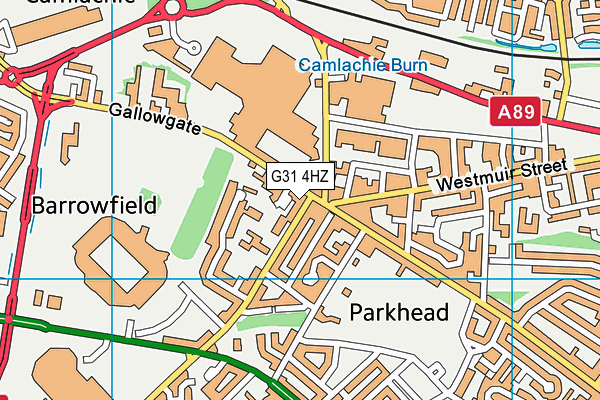 G31 4HZ map - OS VectorMap District (Ordnance Survey) G31 4HZ map - OS VectorMap District (Ordnance Survey)