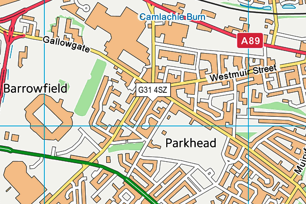 G31 4SZ map - OS VectorMap District (Ordnance Survey) G31 4SZ map - OS VectorMap District (Ordnance Survey)
