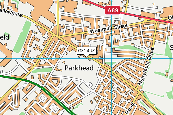 G31 4UZ map - OS VectorMap District (Ordnance Survey) G31 4UZ map - OS VectorMap District (Ordnance Survey)