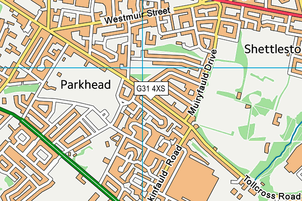 G31 4XS map - OS VectorMap District (Ordnance Survey) G31 4XS map - OS VectorMap District (Ordnance Survey)