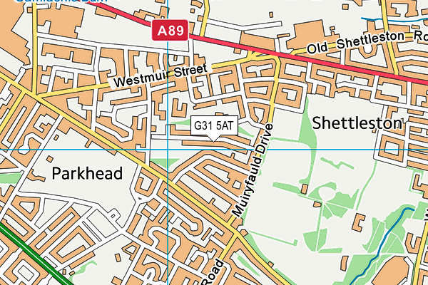 G31 5AT map - OS VectorMap District (Ordnance Survey) G31 5AT map - OS VectorMap District (Ordnance Survey)
