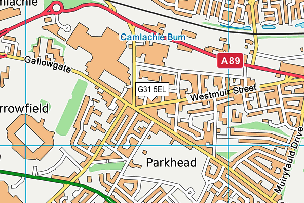 G31 5EL map - OS VectorMap District (Ordnance Survey) G31 5EL map - OS VectorMap District (Ordnance Survey)