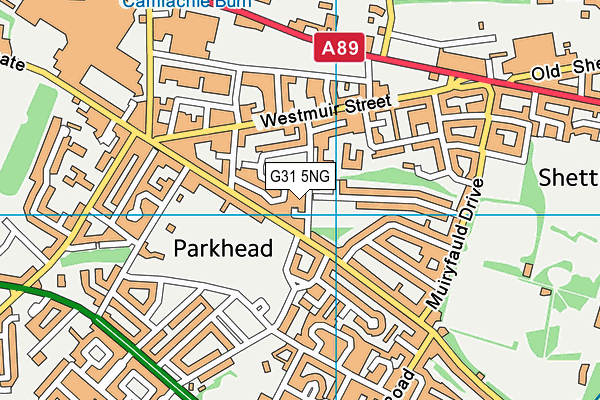 G31 5NG map - OS VectorMap District (Ordnance Survey) G31 5NG map - OS VectorMap District (Ordnance Survey)