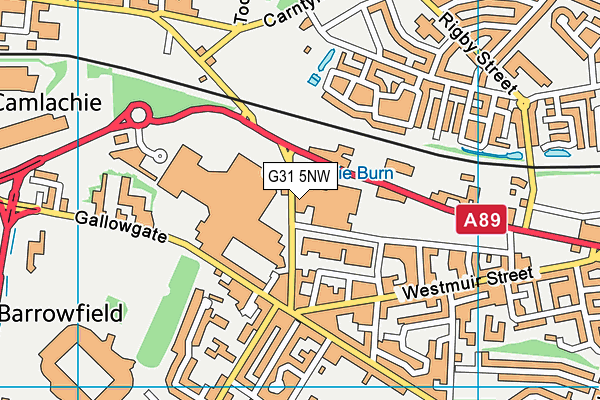 G31 5NW map - OS VectorMap District (Ordnance Survey) G31 5NW map - OS VectorMap District (Ordnance Survey)