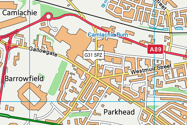 G31 5PZ map - OS VectorMap District (Ordnance Survey) G31 5PZ map - OS VectorMap District (Ordnance Survey)