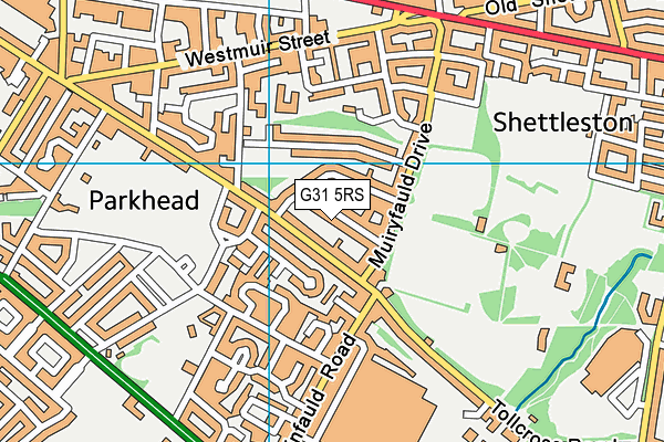 G31 5RS map - OS VectorMap District (Ordnance Survey) G31 5RS map - OS VectorMap District (Ordnance Survey)