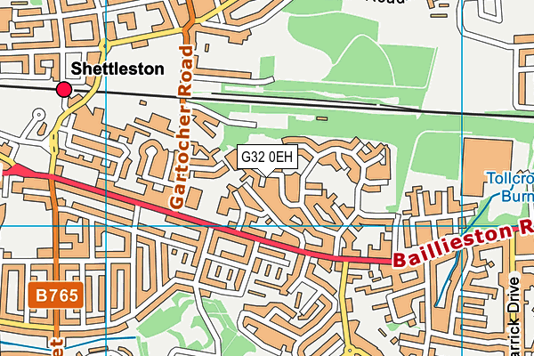 G32 0EH map - OS VectorMap District (Ordnance Survey) G32 0EH map - OS VectorMap District (Ordnance Survey)