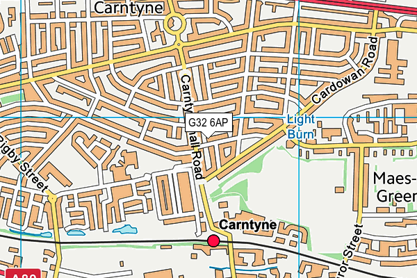 G32 6AP map - OS VectorMap District (Ordnance Survey) G32 6AP map - OS VectorMap District (Ordnance Survey)