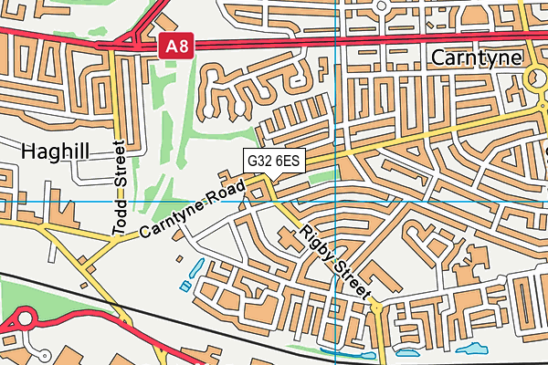 G32 6ES map - OS VectorMap District (Ordnance Survey) G32 6ES map - OS VectorMap District (Ordnance Survey)