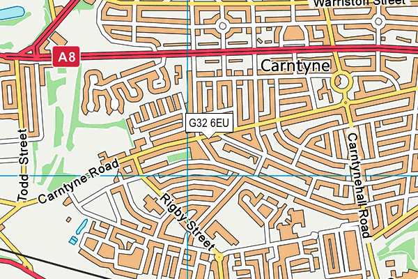 G32 6EU map - OS VectorMap District (Ordnance Survey) G32 6EU map - OS VectorMap District (Ordnance Survey)