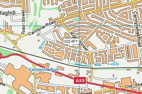 G32 6FY map - OS VectorMap District (Ordnance Survey) G32 6FY map - OS VectorMap District (Ordnance Survey)