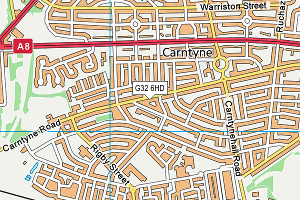 G32 6HD map - OS VectorMap District (Ordnance Survey) G32 6HD map - OS VectorMap District (Ordnance Survey)