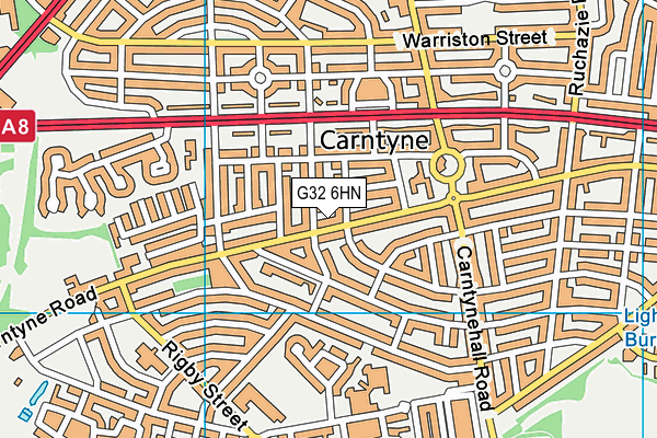 G32 6HN map - OS VectorMap District (Ordnance Survey) G32 6HN map - OS VectorMap District (Ordnance Survey)