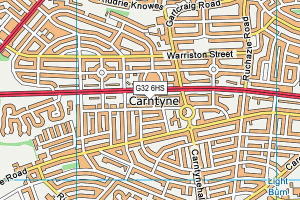 G32 6HS map - OS VectorMap District (Ordnance Survey) G32 6HS map - OS VectorMap District (Ordnance Survey)