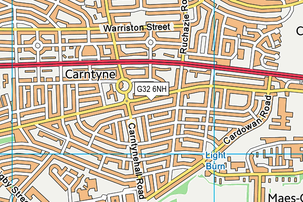 G32 6NH map - OS VectorMap District (Ordnance Survey) G32 6NH map - OS VectorMap District (Ordnance Survey)