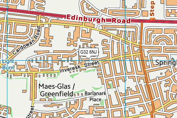 G32 6NJ map - OS VectorMap District (Ordnance Survey) G32 6NJ map - OS VectorMap District (Ordnance Survey)
