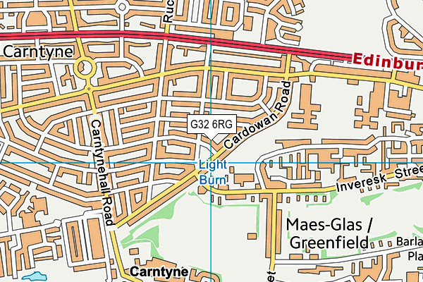 G32 6RG map - OS VectorMap District (Ordnance Survey) G32 6RG map - OS VectorMap District (Ordnance Survey)