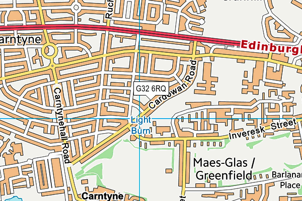 G32 6RQ map - OS VectorMap District (Ordnance Survey) G32 6RQ map - OS VectorMap District (Ordnance Survey)