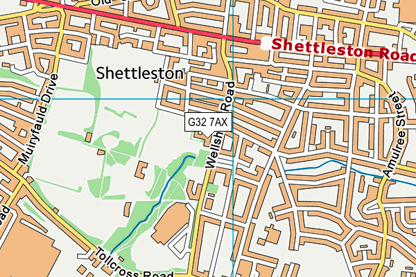 G32 7AX map - OS VectorMap District (Ordnance Survey) G32 7AX map - OS VectorMap District (Ordnance Survey)
