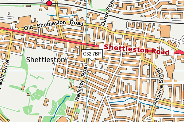 G32 7BP map - OS VectorMap District (Ordnance Survey) G32 7BP map - OS VectorMap District (Ordnance Survey)