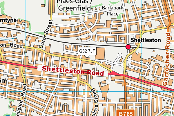 G32 7JF map - OS VectorMap District (Ordnance Survey) G32 7JF map - OS VectorMap District (Ordnance Survey)