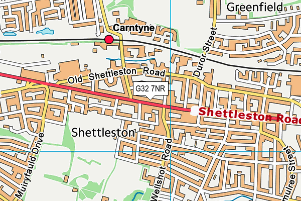 G32 7NR map - OS VectorMap District (Ordnance Survey) G32 7NR map - OS VectorMap District (Ordnance Survey)