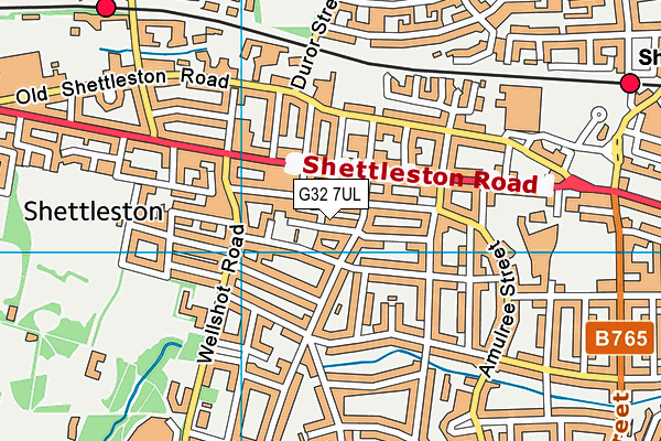 G32 7UL map - OS VectorMap District (Ordnance Survey) G32 7UL map - OS VectorMap District (Ordnance Survey)