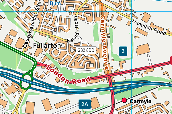 G32 8DD map - OS VectorMap District (Ordnance Survey) G32 8DD map - OS VectorMap District (Ordnance Survey)