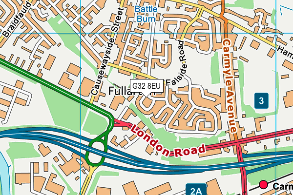 G32 8EU map - OS VectorMap District (Ordnance Survey) G32 8EU map - OS VectorMap District (Ordnance Survey)