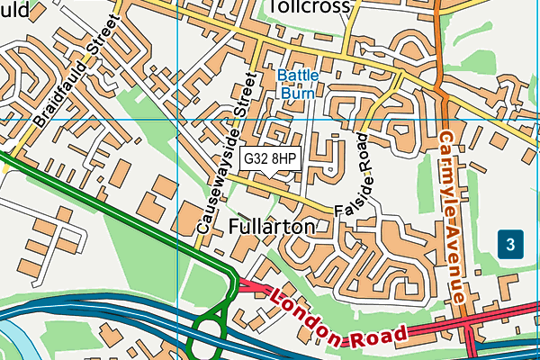 G32 8HP map - OS VectorMap District (Ordnance Survey) G32 8HP map - OS VectorMap District (Ordnance Survey)