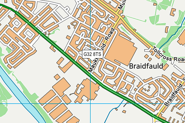G32 8TS map - OS VectorMap District (Ordnance Survey) G32 8TS map - OS VectorMap District (Ordnance Survey)