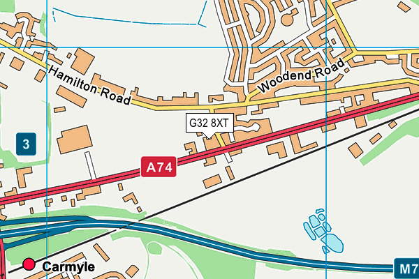 G32 8XT map - OS VectorMap District (Ordnance Survey) G32 8XT map - OS VectorMap District (Ordnance Survey)