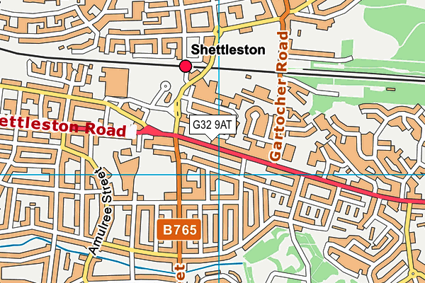 G32 9AT map - OS VectorMap District (Ordnance Survey) G32 9AT map - OS VectorMap District (Ordnance Survey)