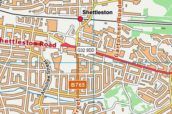 G32 9DD map - OS VectorMap District (Ordnance Survey) G32 9DD map - OS VectorMap District (Ordnance Survey)