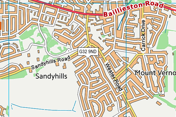 G32 9ND map - OS VectorMap District (Ordnance Survey) G32 9ND map - OS VectorMap District (Ordnance Survey)