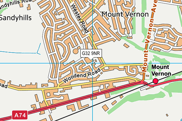 G32 9NR map - OS VectorMap District (Ordnance Survey) G32 9NR map - OS VectorMap District (Ordnance Survey)