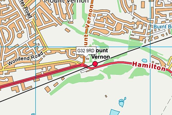 G32 9RD map - OS VectorMap District (Ordnance Survey) G32 9RD map - OS VectorMap District (Ordnance Survey)