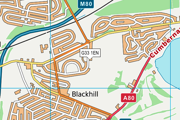 G33 1EN map - OS VectorMap District (Ordnance Survey) G33 1EN map - OS VectorMap District (Ordnance Survey)