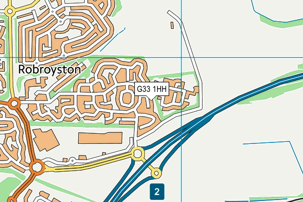 G33 1HH map - OS VectorMap District (Ordnance Survey) G33 1HH map - OS VectorMap District (Ordnance Survey)