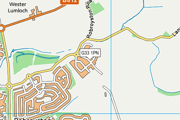 G33 1PN map - OS VectorMap District (Ordnance Survey) G33 1PN map - OS VectorMap District (Ordnance Survey)